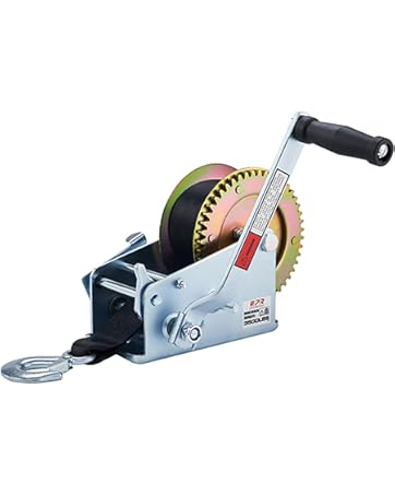 כננת משיכה ידנית 1000LB עם רצועה 10 מטר