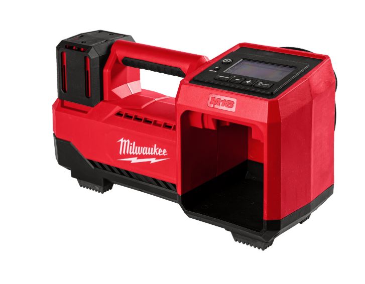 משאבת אוויר נטענת 18V לניפוח צמיגים גוף בלבד Milwaukee M18 BI