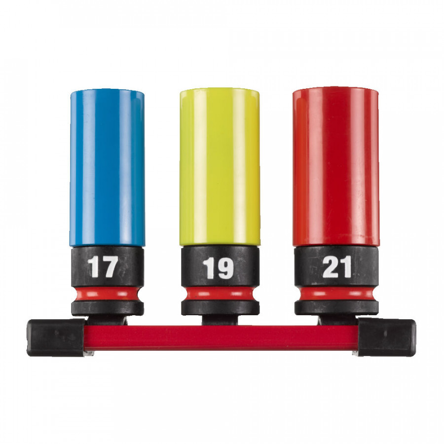 סט 3 בוקסות 1/2 Milwaukee