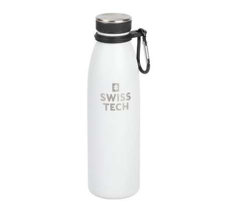 בקבוק שתייה תרמי לבן עם שאקל 500 מ