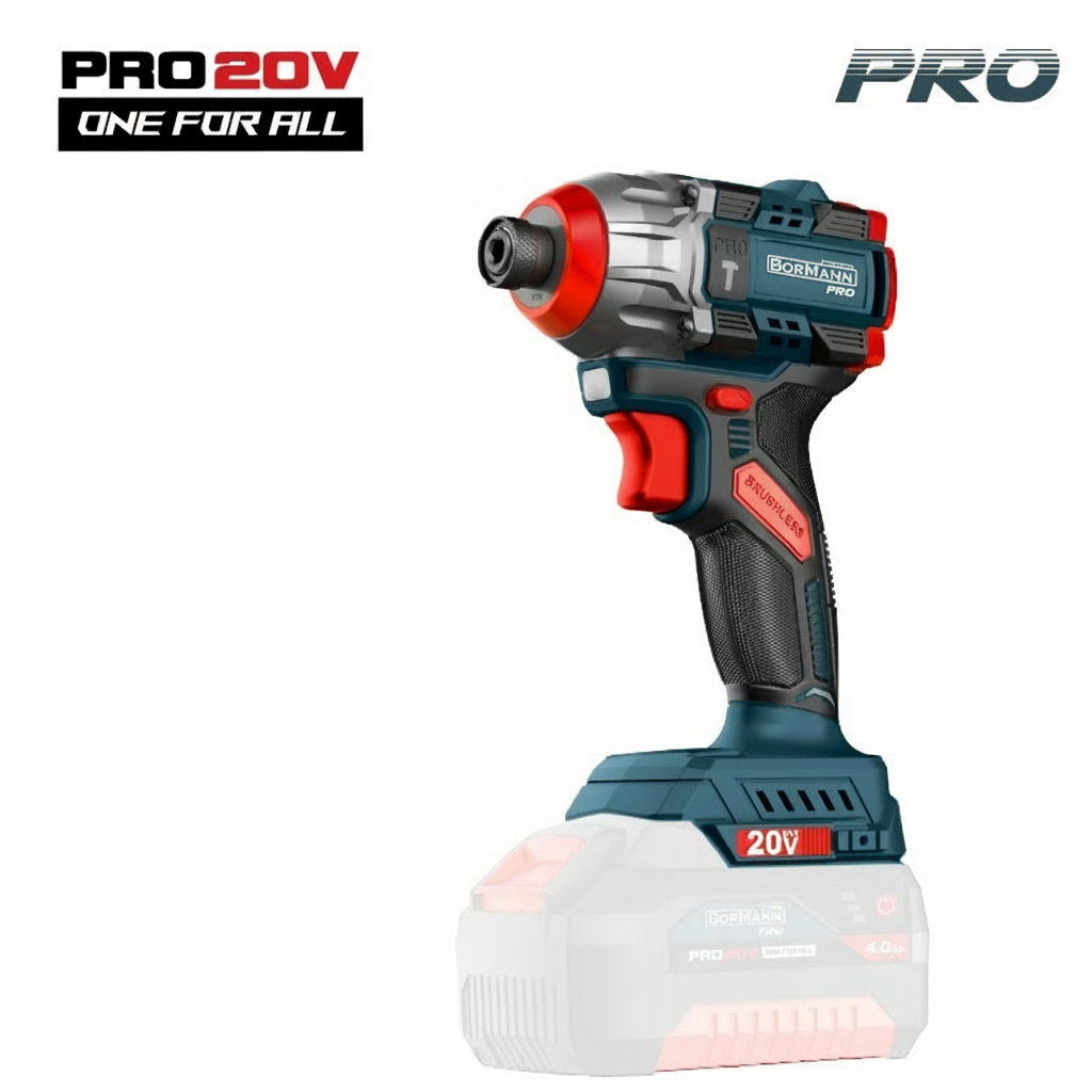 גוף מברגת אימפקט מקצועית Bormann Pro-20v-200Nm