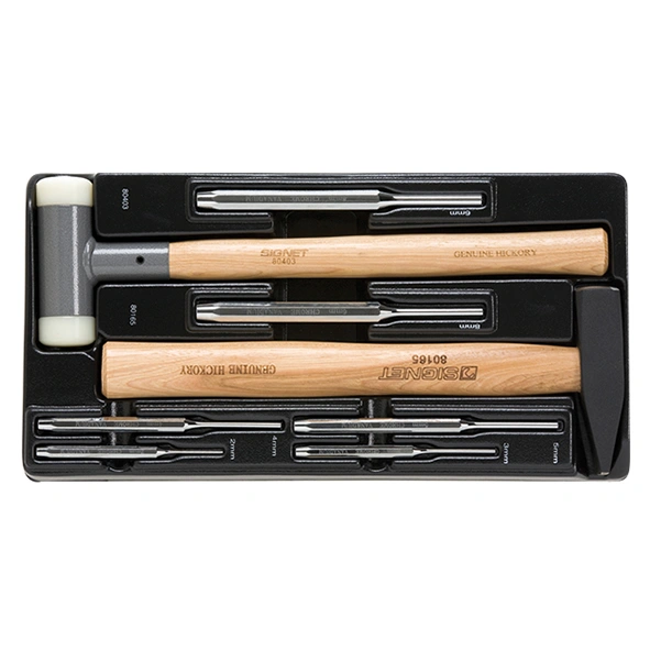 מגש פטישים+מקבים 8 יח' SIGNET