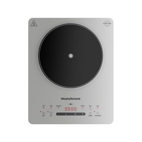 פלטת אינדוקציה פאנל טאצ' בעברית MorphyRichards