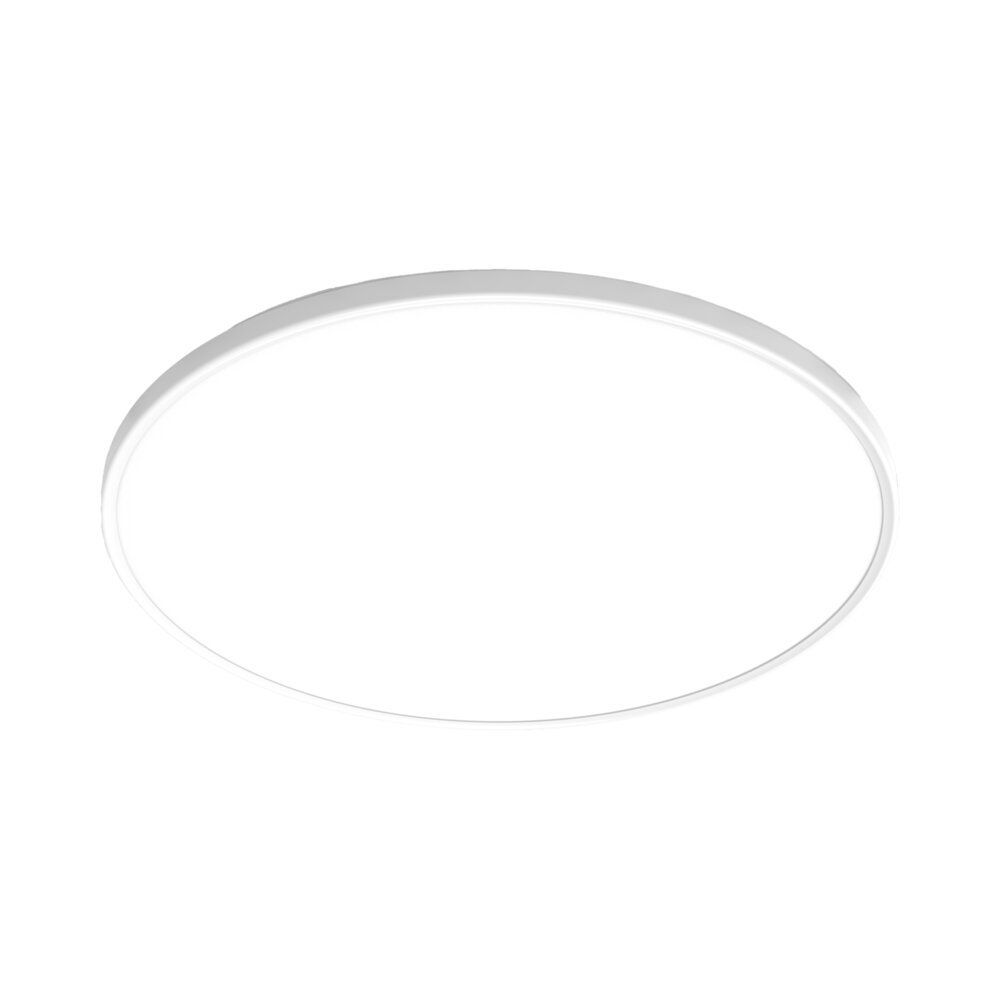 צמוד תקרה עגול דק לבן גוון אור משתנה NISKO CLOCK 70W 75CM