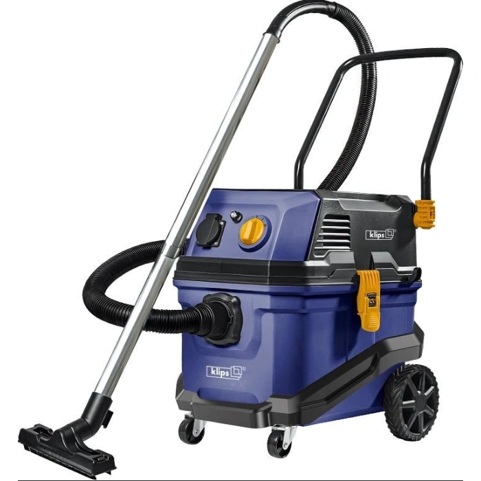 שואב אבק רטוב/יבש חובט אוטומטי+שקע טכני KLIPS 1800W-30L