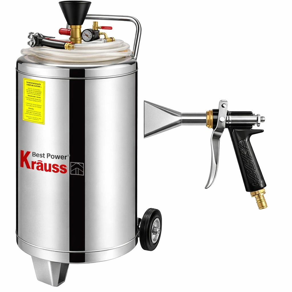 מיכל הקפצת סבון מקצועי 80 ליטר Krauss KR2600