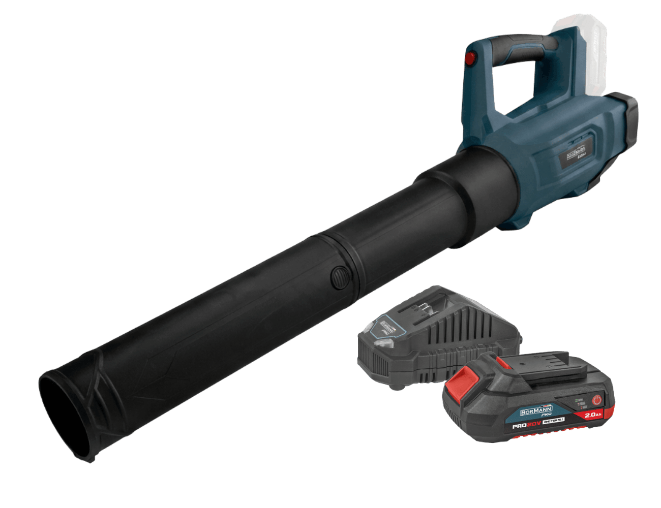 מפוח גינה נטען+סוללה Bormann Pro-20v--14AH