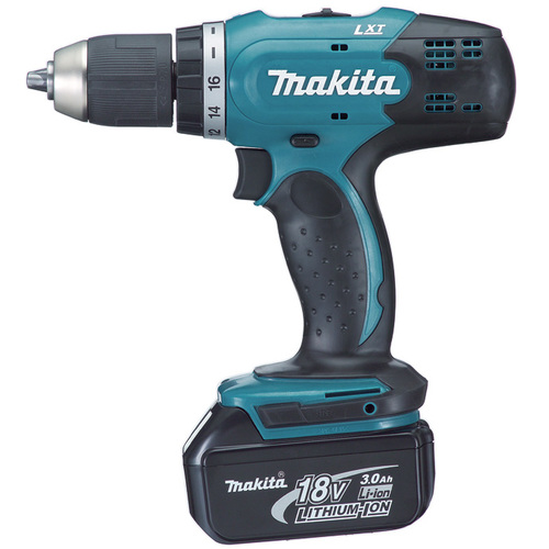 מברגה מקיטה 13ממ MAKITA DDF453RYE-18V-2x1.5AH