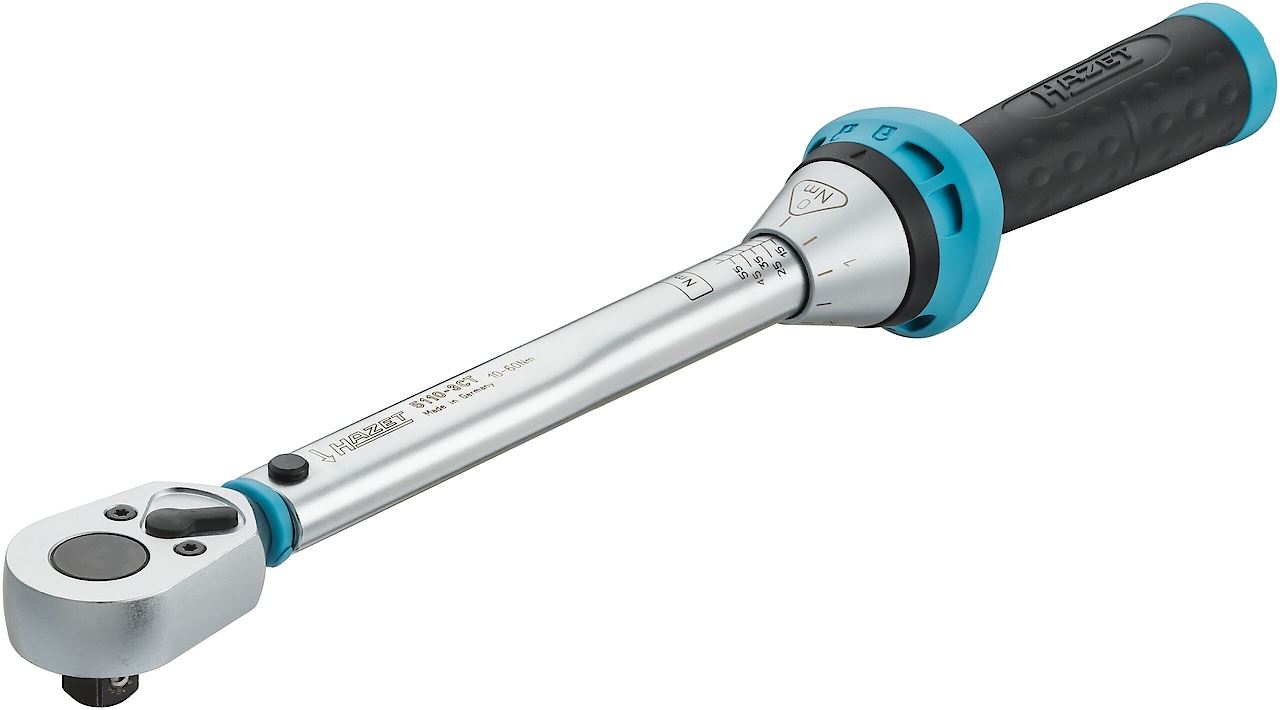 מפתח מומנט הזט הנע 1/4 HAZET HZ5110-3CT 10-60NM