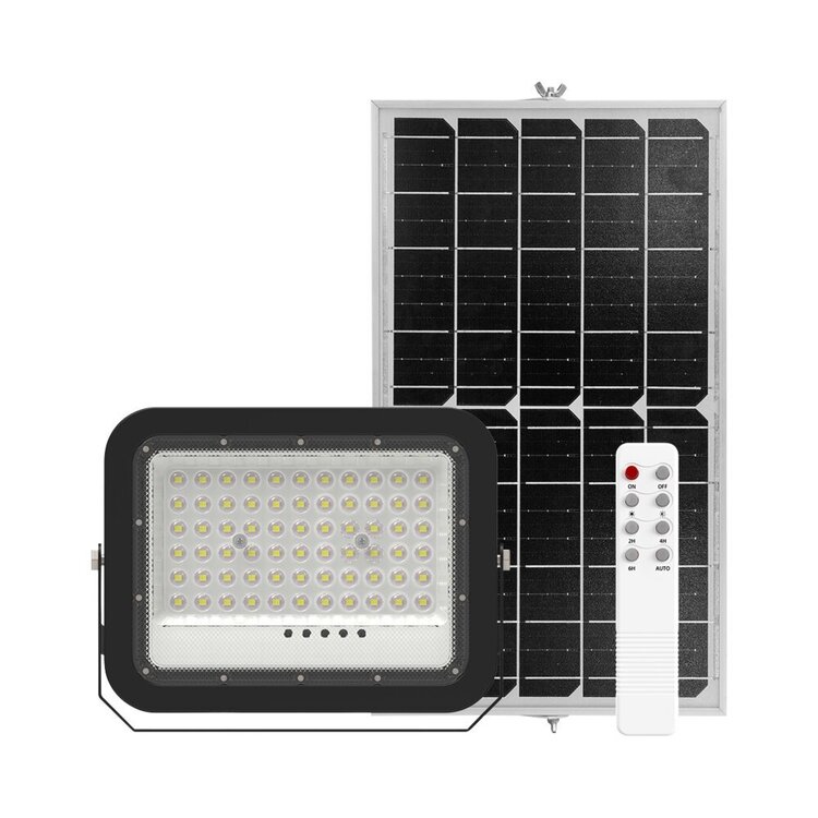 תאורת הצפה סולארית אור קר NISKO SUNLY PLUS 150W IP65