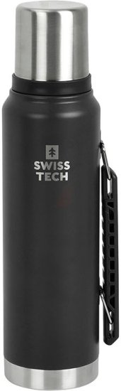 תרמוס שתייה תרמי שחור 1182 מ”ל SWISS