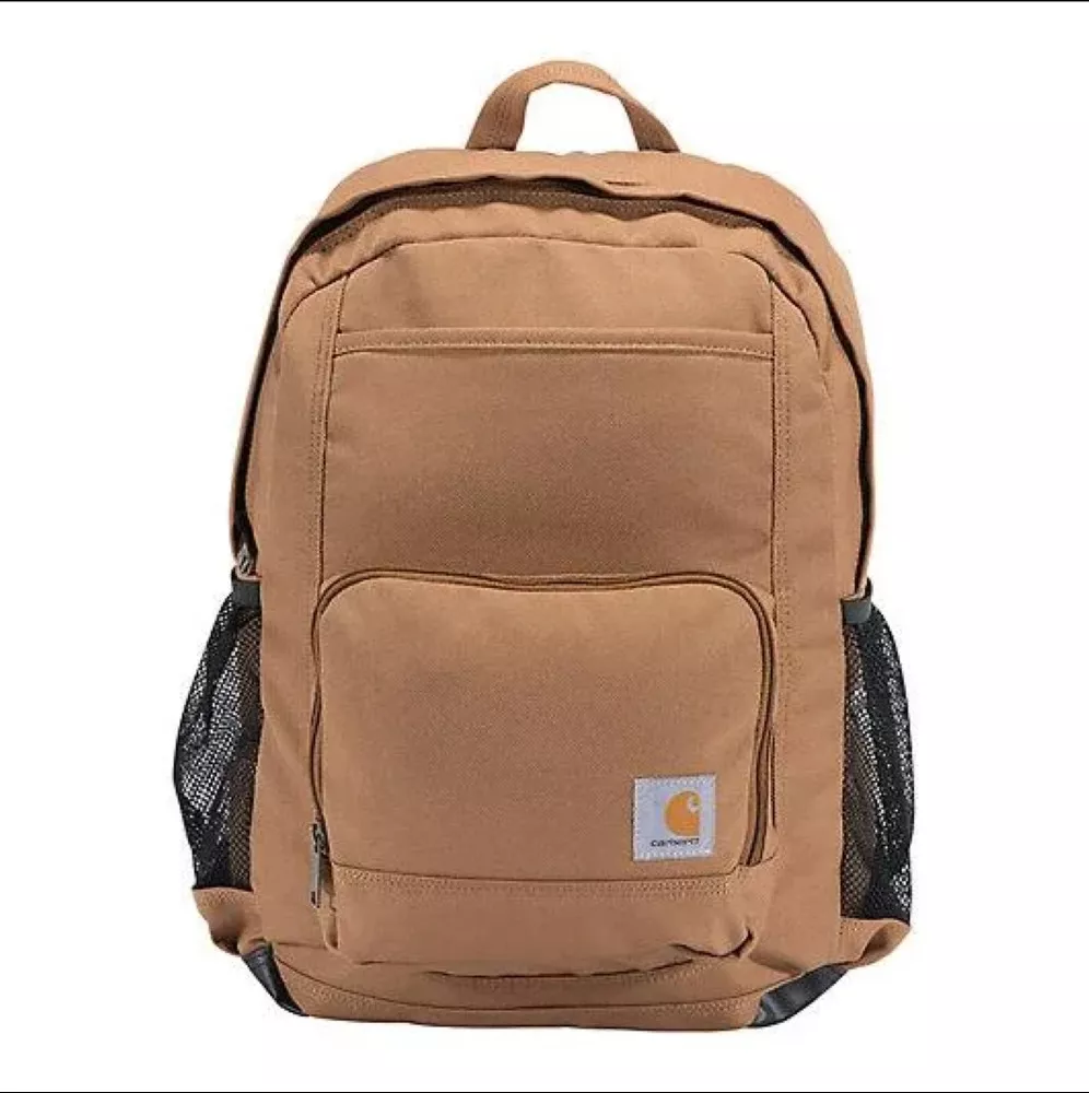 תיק גב חום Carhartt B533 SINGLE-COMPARTMENT BACKPACK