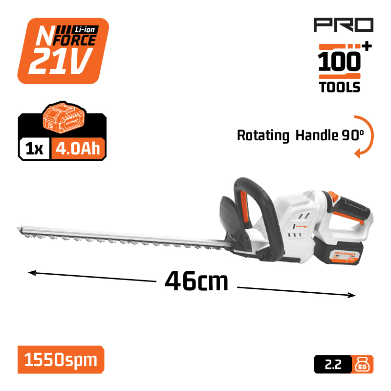 מסור גדר חיה-ידית מסתובבת Nakayama Pro-21V-1-4A-46cm