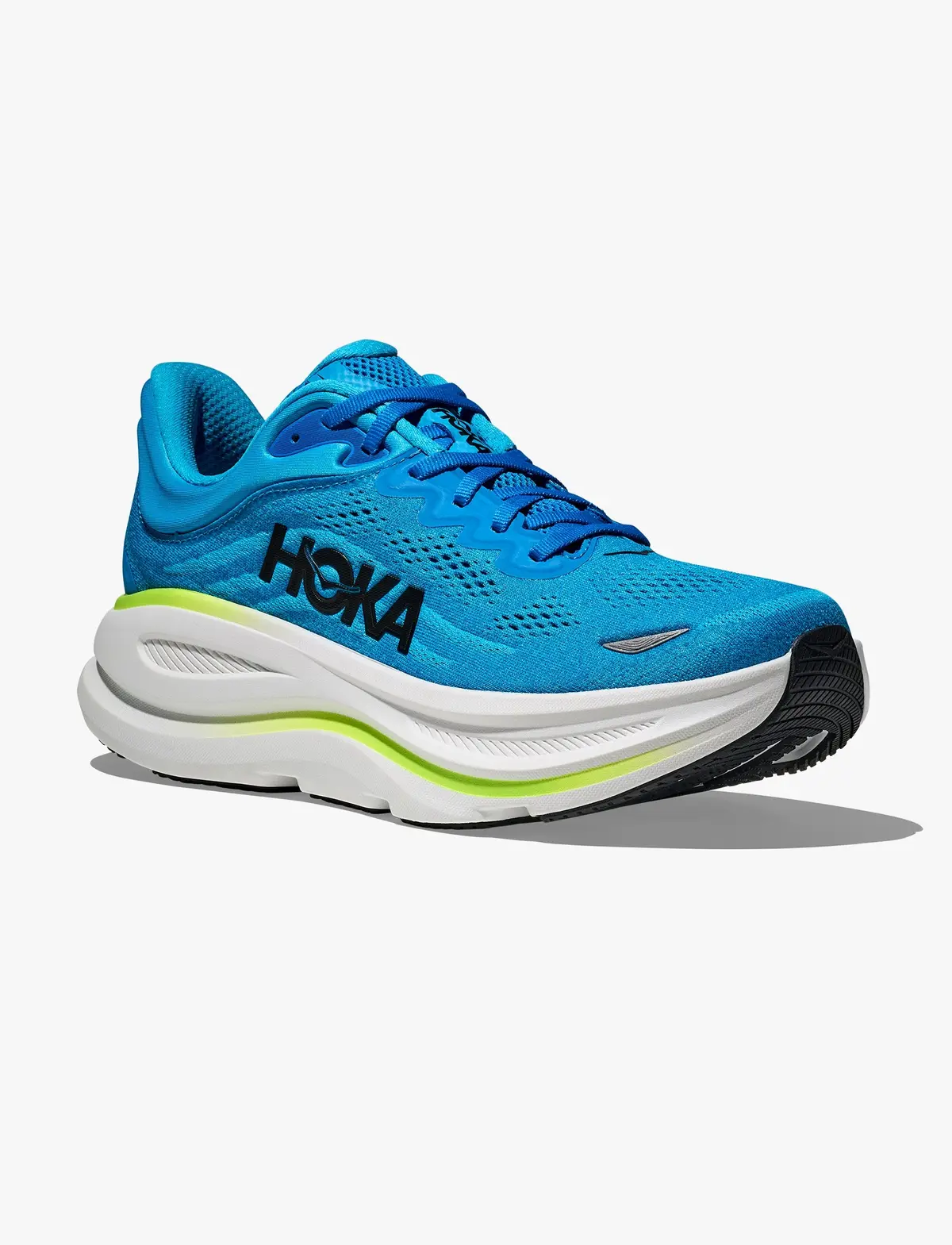 HOKA BONDI 9 WIDE - נעלי ספורט לגבר בונדי 9 רחבות בצבע כחול שמיים/כחול הוקה