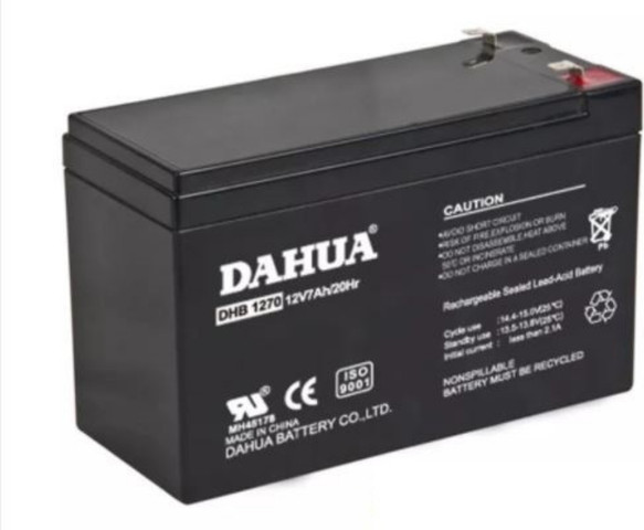 מצבר(סוללה) לאזעקה DAHUA 12V 7AH